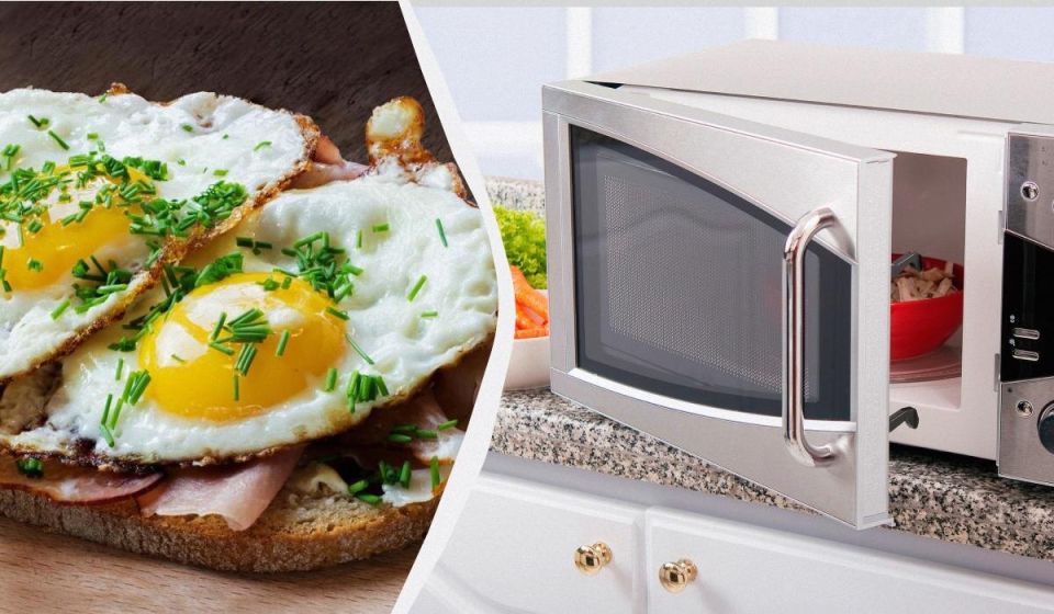 Яичница на скорую руку: как приготовить идеальный завтрак в микроволновке