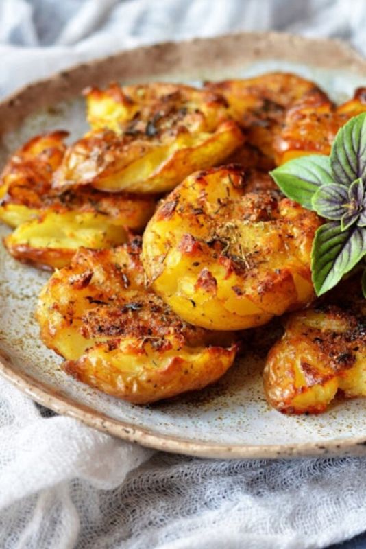 Печеная картошка: просто, вкусно и эффектно