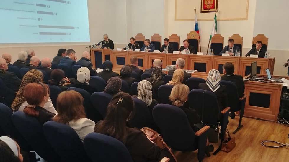 В Ингушетии состоялось совещание федеральных и мировых судей