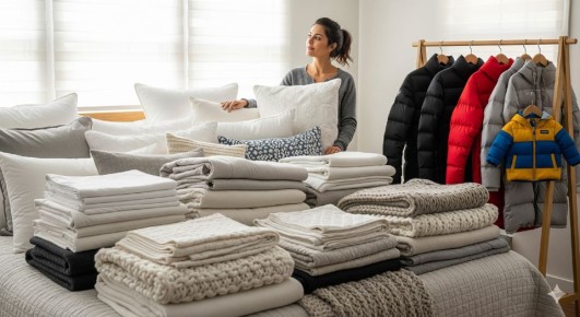 Уход за пуховиками, подушками и одеялами: секреты долговечности и чистоты
