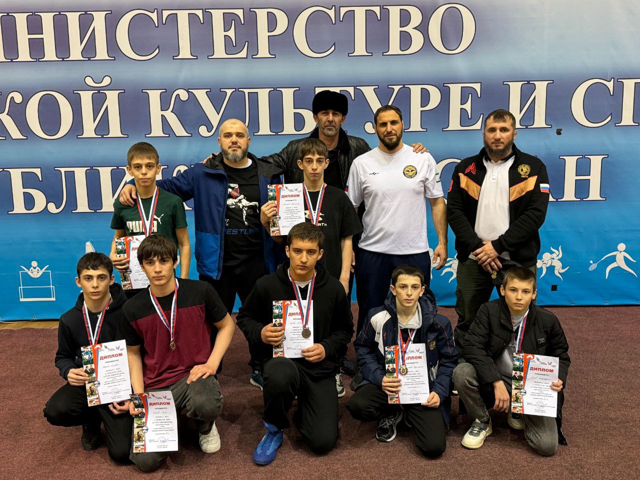 Юношеская сборная Ингушетии завоевала 9 наград на первенстве СКФО