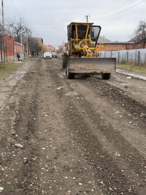 В селе Экажево обновляют дорожную инфраструктуру