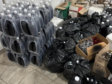 Полиция Ингушетии изъяла контрафактный алкоголь на 700 тысяч рублей