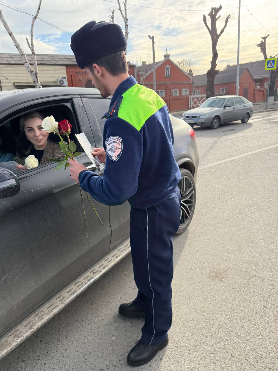 В г.Назрань прошла акция «Цветы для Автоледи!» В г.Назрань прошла акция «Цветы для Автоледи!»