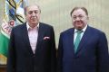 Глава Ингушетии поздравил Микаила Гуцериева с днём рождения