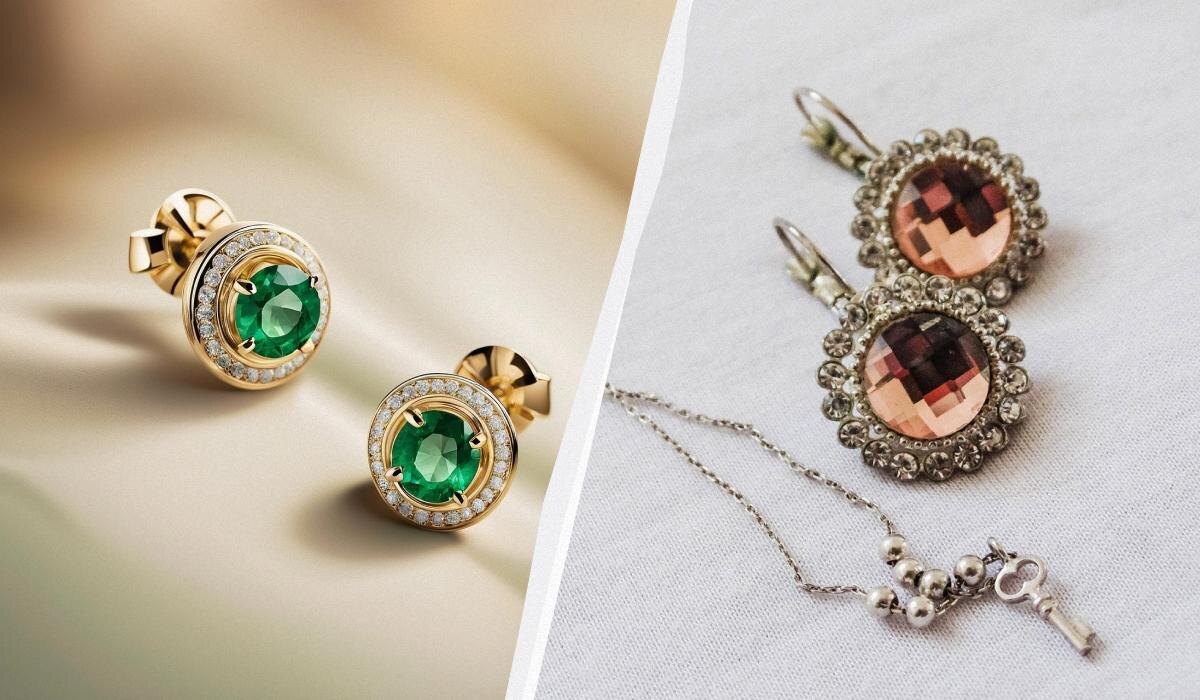 Уход за серьгами: секреты чистоты для золотых, серебряных и каменных украшений