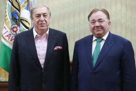 Глава Ингушетии поздравил Микаила Гуцериева с днём рождения
