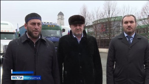 Бойцы из Ингушетии получили очередную «посылку из дома»