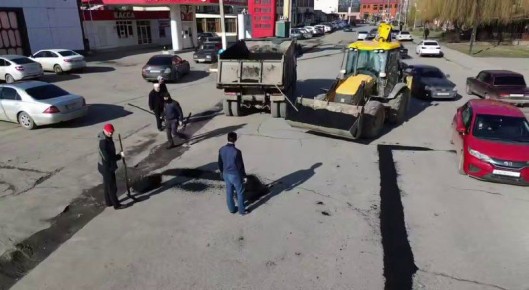 Дороги экс-столицы Ингушетии приводят в порядок к Ураза-Байрам