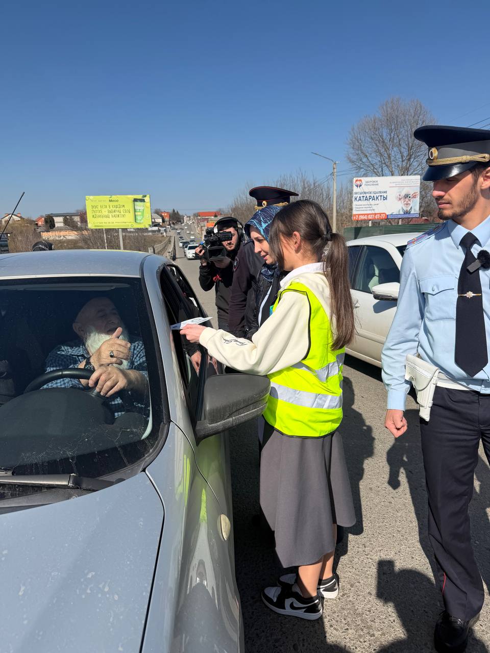 В г.Назрань прошла профилактическая акция "Водитель, пропусти пешехода» В г.Назрань прошла профилактическая акция "Водитель, пропусти пешехода»