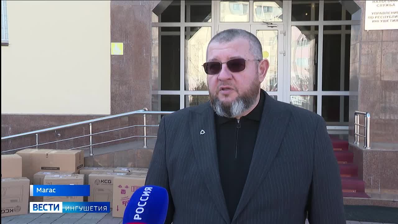 Гуманитарный груз из Ингушетии готовится к отправке в зону специальной военной операции