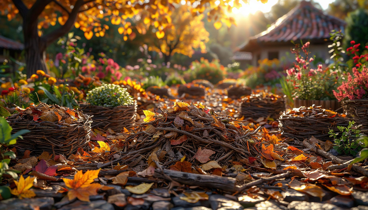 Осенняя магия для сада: готовим компостный чай из отходов