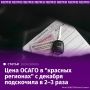 Средняя стоимость полисов ОСАГО в Ингушетии с декабря выросла в 2,8 раза, а в Новосибирске — в 2,2 раза, сообщили "Известиям" специалисты онлайн-сервиса для автомобилистов, проанализировавшие данные 2,5 млн пользователей