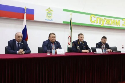 В Министерстве внутренних дел по РИ состоялось торжественное мероприятие, посвящённое 63-й годовщине со дня образования следственных подразделений в системе МВД России