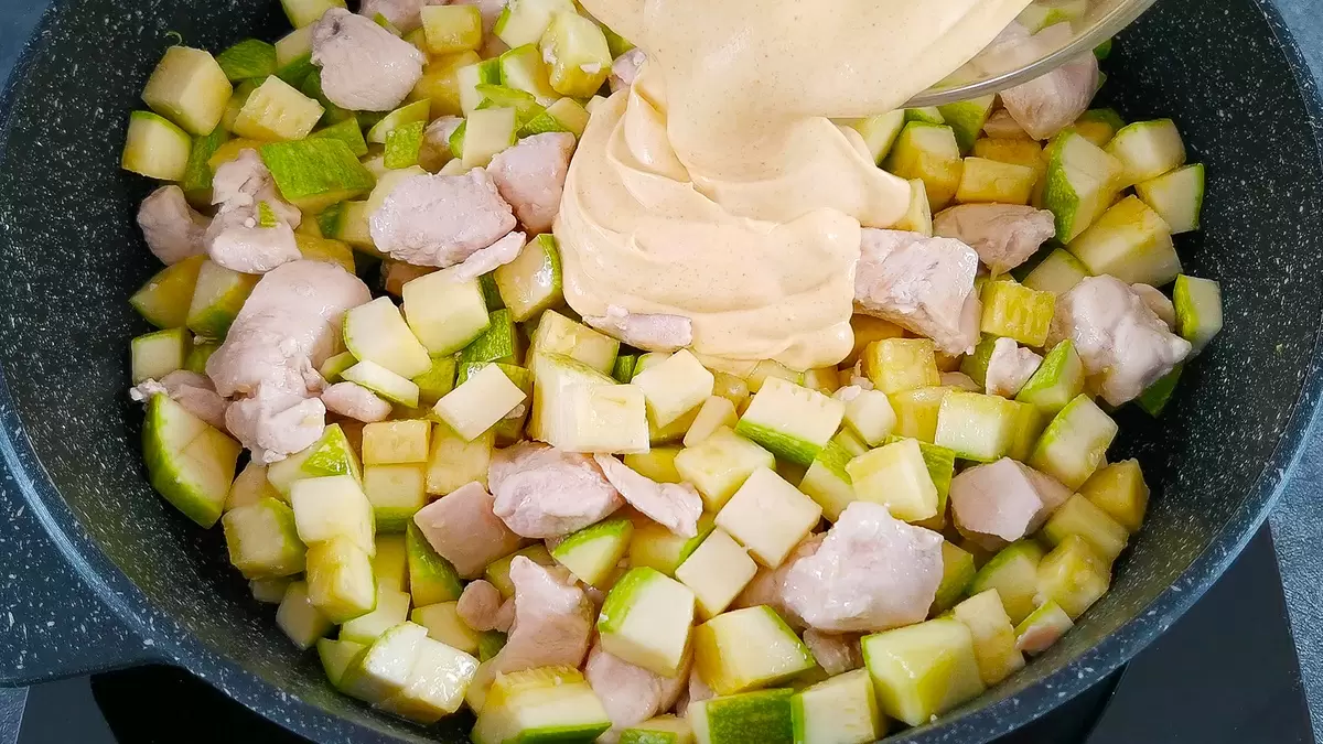 Ужин из кабачков: простой и вкусный рецепт