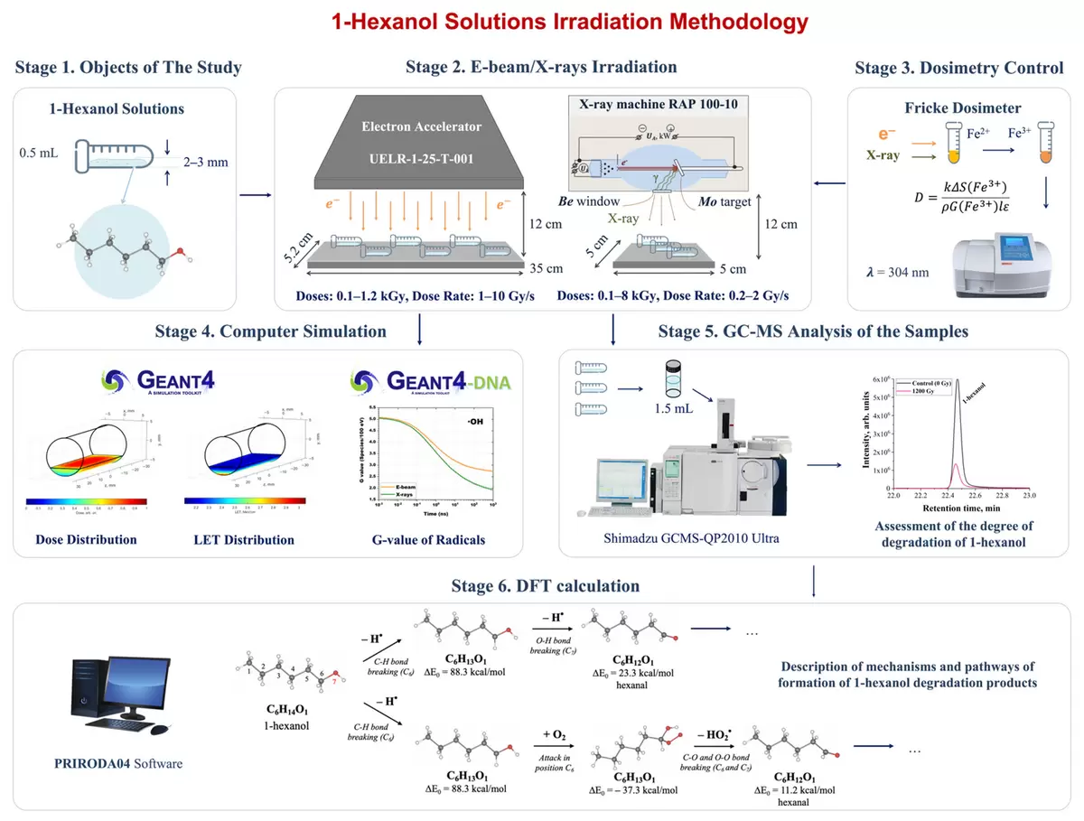 Новый метод определения радиационно обработанных продуктов питания