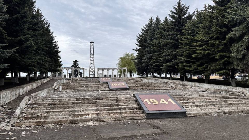 Аллея Победы в экс-столице Ингушетии готовится к обновлению