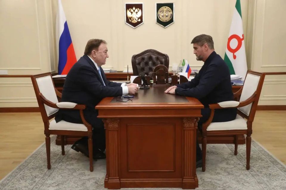 В Ингушетию прибыл заместитель министра энергетики Российской Федерации Петр Конюшенко