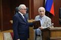Парламент Ингушетии вручил орден «Наха сийдер» Ибрагиму Костоеву — народному депутату РСФСР, члену Совета Национальностей Верховного Совета РФ