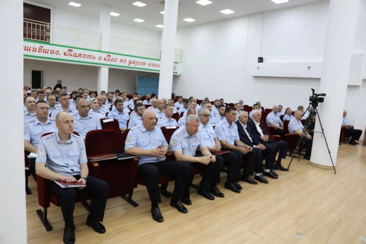 В Министерстве внутренних дел по Республике Ингушетия подвели итоги работы за первое полугодие текущего года В Министерстве внутренних дел по Республике Ингушетия подвели итоги работы за первое полугодие текущего года