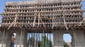 В Сунже продолжается строительство новой архитектурной арки