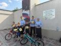 Сотрудники ГИБДД провели беседы с юными велосипедистами