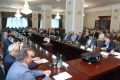 В конференц-зале отеля Артис - Плаза чествовали сегодня работников строительной отрасли
