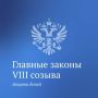 Продолжаем рассказывать о главных законах Госдумы VIII созыва