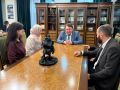 Председатель Правительства Ингушетии Владимир Сластенин провел рабочую встречу с Александром Владимировичем Шершуковым — заместителем Председателя Федерации Независимых Профсоюзов России