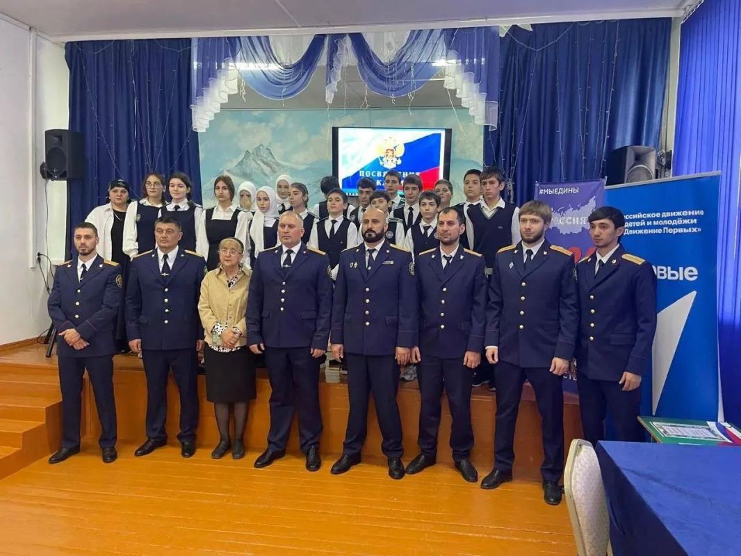 В Малгобеке открыли кадетский класс Следственного комитета