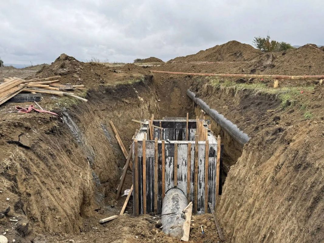 В Карабулаке продолжается прокладка участка водовода в рамках строительства Алкунского водозаборного комплекса на реке Асса В Карабулаке продолжается прокладка участка водовода в рамках строительства Алкунского водозаборного комплекса на реке Асса