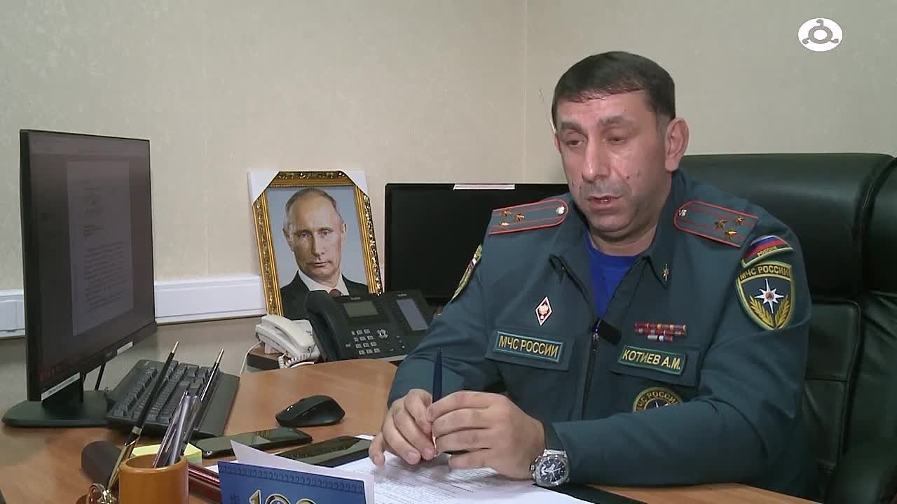 #Мы_в_СМИ. С ведущей программы «Доброе утро» встретился заместитель начальника Главного управления МЧС России по Республике Ингушетия — начальник управления надзорной деятельности и профилактической работы Ахмед Котиев