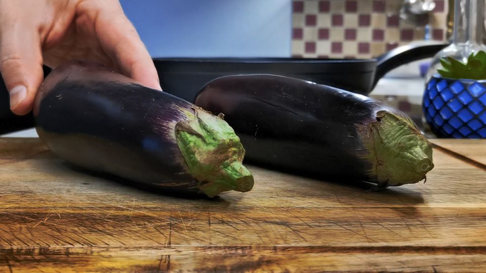 Необычное сочетание: баклажаны и печень по-милански