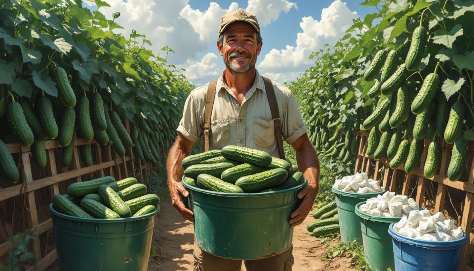Как получить до 20 кг огурцов с одного куста: рецепт от опытного агронома