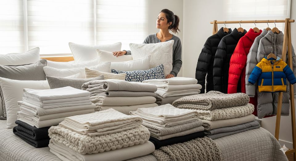 Уход за пуховиками, подушками и одеялами: секреты долговечности и чистоты